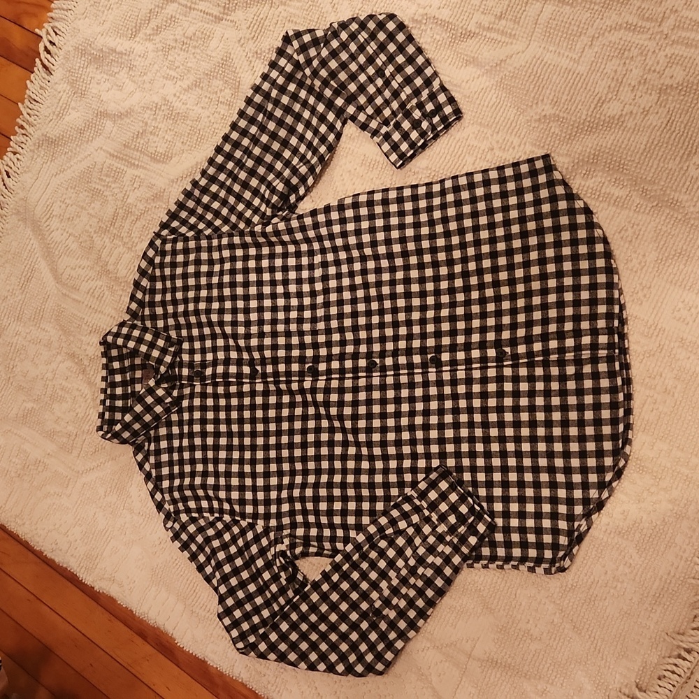 TNL checkered button down
